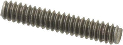 Value Collection - #6-32 3/4" OAL Fully Threaded Stud - Stainless Steel, Plain Finish - All Tool & Supply