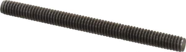 Value Collection - #8-32 2" OAL Fully Threaded Stud - Stainless Steel, Plain Finish - All Tool & Supply