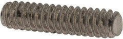 Value Collection - #10-24 3/4" OAL Fully Threaded Stud - Stainless Steel, Plain Finish - All Tool & Supply