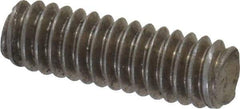 Value Collection - 1/4-20 3/4" OAL Fully Threaded Stud - Stainless Steel, Plain Finish - All Tool & Supply