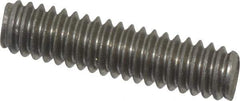 Value Collection - 1/4-20 1" OAL Fully Threaded Stud - Stainless Steel, Plain Finish - All Tool & Supply