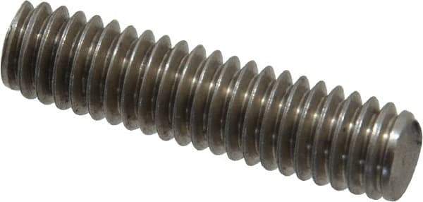 Value Collection - 5/16-18 1-1/4" OAL Fully Threaded Stud - Stainless Steel, Plain Finish - All Tool & Supply