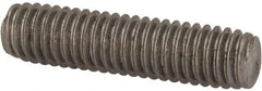 Value Collection - 3/8-16 1-1/2" OAL Fully Threaded Stud - Stainless Steel, Plain Finish - All Tool & Supply