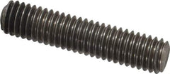 Value Collection - 3/8-16 1-3/4" OAL Fully Threaded Stud - Stainless Steel, Plain Finish - All Tool & Supply