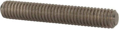 Value Collection - 3/8-16 2-1/4" OAL Fully Threaded Stud - Stainless Steel, Plain Finish - All Tool & Supply