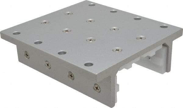 80/20 Inc. - 5-1/2" Wide, 1-7/8" High, Open Shelving Accessory/Component - Aluminum, 6" Deep, Use with Series 15 - 1530 Extrusion - All Tool & Supply