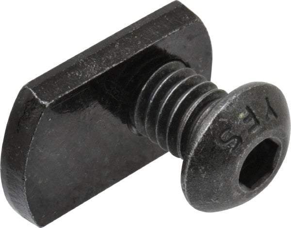 80/20 Inc. - 5/8" High, Open Shelving Button Head Socket Cap Screw - Zinc, Use with series 10 & 15 - Reference O - All Tool & Supply