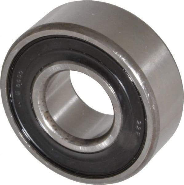 SKF - 20mm Bore Diam, 47mm OD, Double Seal Self Aligning Radial Ball Bearing - 18mm Wide, 2 Rows, Round Bore, 933 Lb Static Capacity, 3,780 Lb Dynamic Capacity - All Tool & Supply