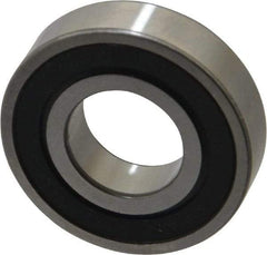 SKF - 5/8" Bore Diam, 1-3/8" OD, Double Seal Deep Groove Radial Ball Bearing - 0.3438" Wide, 1 Row, Round Bore, 731 Lb Static Capacity, 1,360 Lb Dynamic Capacity - All Tool & Supply