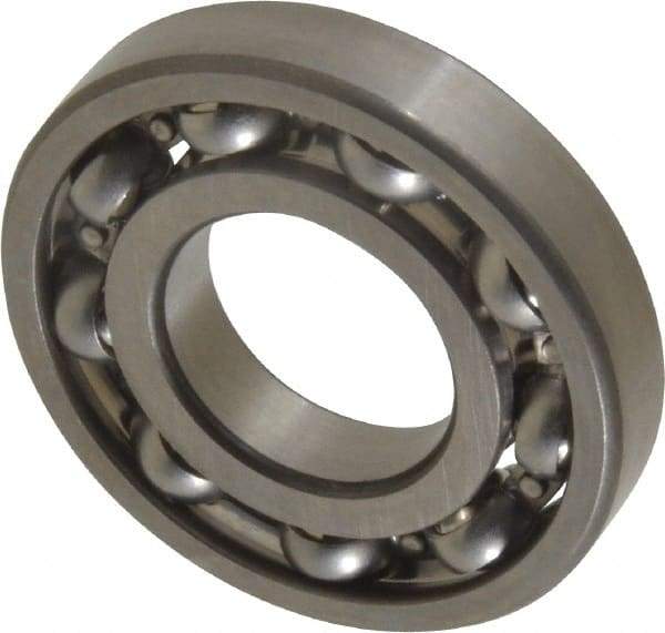 SKF - 3/4" Bore Diam, 1-5/8" OD, Open Deep Groove Radial Ball Bearing - 5/16" Wide, 1 Row, Round Bore, 1,150 Lb Static Capacity, 2,100 Lb Dynamic Capacity - All Tool & Supply