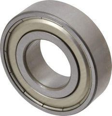 SKF - 3/4" Bore Diam, 1-5/8" OD, Double Shield Deep Groove Radial Ball Bearing - 7/16" Wide, 1 Row, Round Bore, 1,150 Lb Static Capacity, 2,100 Lb Dynamic Capacity - All Tool & Supply