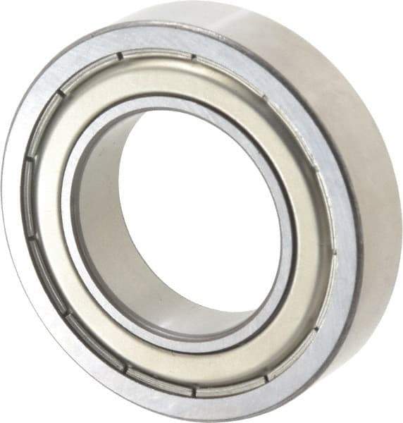 SKF - 1-1/4" Bore Diam, 2-1/4" OD, Double Shield Deep Groove Radial Ball Bearing - 1/2" Wide, 1 Row, Round Bore, 2,090 Lb Static Capacity, 3,150 Lb Dynamic Capacity - All Tool & Supply