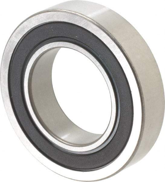 SKF - 1-1/4" Bore Diam, 2-1/4" OD, Double Seal Deep Groove Radial Ball Bearing - 1/2" Wide, 1 Row, Round Bore, 2,090 Lb Static Capacity, 3,150 Lb Dynamic Capacity - All Tool & Supply