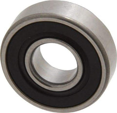 SKF - 1/4" Bore Diam, 5/8" OD, Double Seal Deep Groove Radial Ball Bearing - 0.196" Wide, 1 Row, Round Bore, 139 Lb Static Capacity, 332 Lb Dynamic Capacity - All Tool & Supply