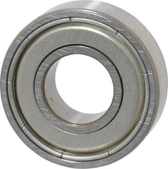 SKF - 3/8" Bore Diam, 7/8" OD, Double Shield Deep Groove Radial Ball Bearing - 9/32" Wide, 1 Row, Round Bore, 301 Lb Static Capacity, 746 Lb Dynamic Capacity - All Tool & Supply