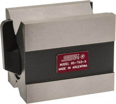 SPI - 0.19 to 1-3/4" Capacity, 90° Angle, Hardened Steel V-Block - 2-3/4" Long x 2" Wide x 2-3/8" High, Sold as Individual - All Tool & Supply