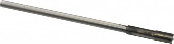 Made in USA - 0.2041 to 0.221" Diam, 13/64" Diam Shank, 1-1/4" Flute, Semi Finish Semi Ground Chucking Reamer - All Tool & Supply