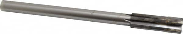 Made in USA - 0.7221 to 0.753" Diam, 5/8" Diam Shank, 2-1/2" Flute, Semi Finish Semi Ground Chucking Reamer - All Tool & Supply