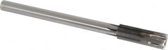 Made in USA - 0.7531 to 0.784" Diam, 5/8" Diam Shank, 2-1/2" Flute, Semi Finish Semi Ground Chucking Reamer - All Tool & Supply