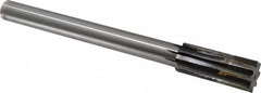 Made in USA - 1.0661 to 1.128" Diam, 7/8" Diam Shank, 2-7/8" Flute, Semi Finish Semi Ground Chucking Reamer - All Tool & Supply