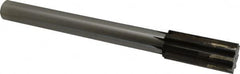 Made in USA - 1.1906 to 1.253" Diam, 1" Diam Shank, 3" Flute, Semi Finish Semi Ground Chucking Reamer - All Tool & Supply