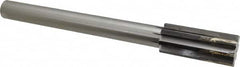 Made in USA - 1.3156 to 1.378" Diam, 1" Diam Shank, 3-1/4" Flute, Semi Finish Semi Ground Chucking Reamer - All Tool & Supply