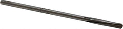 Made in USA - 3/16" Carbide-Tipped 4 Flute Chucking Reamer - Spiral Flute, 11/64" Straight Shank, 1-1/8" Flute Length, 4-1/2" OAL - All Tool & Supply