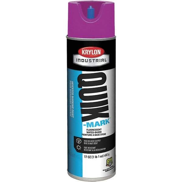 Krylon - 20 fl oz Purple Marking Paint - 50 to 60 Sq Ft Coverage, Water-Based Formula - All Tool & Supply