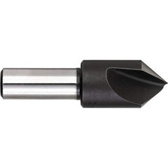 Titan USA - Countersinks; Head Diameter (Inch): 1 ; Head Diameter (Decimal Inch): 1.0000 ; Number of Flutes: 1 ; Included Angle: 60 ; Countersink Material: Solid Carbide ; Countersink Finish/Coating: Uncoated - Exact Industrial Supply