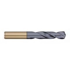 Titan USA - Screw Machine Length Drill Bits; Drill Bit Size (Decimal Inch): 0.0430 ; Drill Bit Size (Wire): #57 ; Drill Bit Size (mm): 1.100 ; Drill Point Angle: 135 ; Drill Bit Material: Cobalt ; Drill Bit Finish/Coating: AlTiN - Exact Industrial Supply