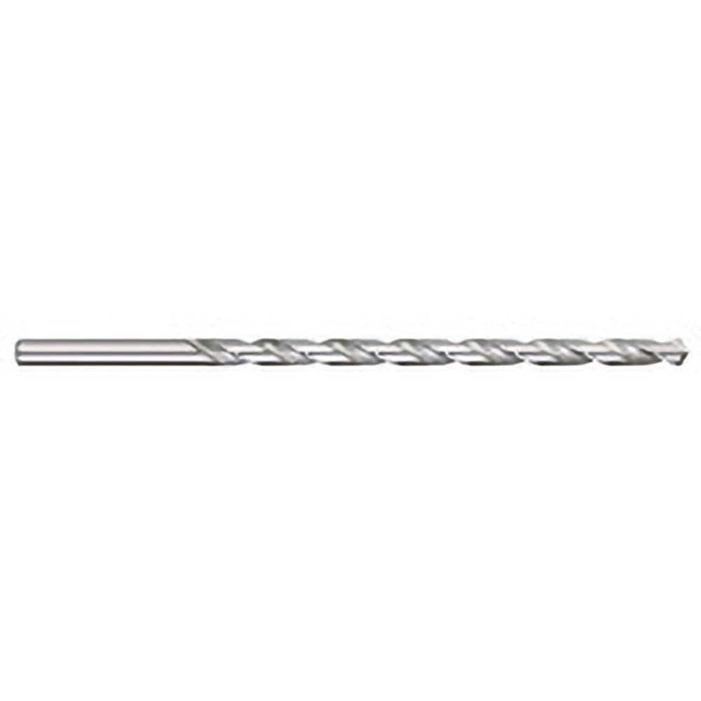 Titan USA - Extra Length Drill Bits; Drill Bit Size (Inch): 17/64 ; Drill Bit Size (Decimal Inch): 0.2656 ; Drill Point Angle: 118 ; Drill Bit Material: High Speed Steel ; Drill Bit Finish/Coating: Uncoated ; Overall Length (Inch): 12 - Exact Industrial Supply