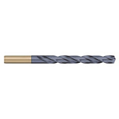 Titan USA - Jobber Length Drill Bits; Drill Bit Size (Inch): 1/8 ; Drill Bit Size (Decimal Inch): 0.1250 ; Drill Point Angle: 135 ; Drill Bit Material: Cobalt ; Drill Bit Finish/Coating: AlTiN ; Flute Type: Spiral - Exact Industrial Supply