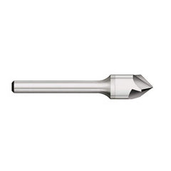 Titan USA - Countersinks; Head Diameter (Inch): 3/4 ; Head Diameter (Decimal Inch): 0.7500 ; Number of Flutes: 3 ; Included Angle: 90 ; Countersink Material: Solid Carbide ; Countersink Finish/Coating: Uncoated - Exact Industrial Supply