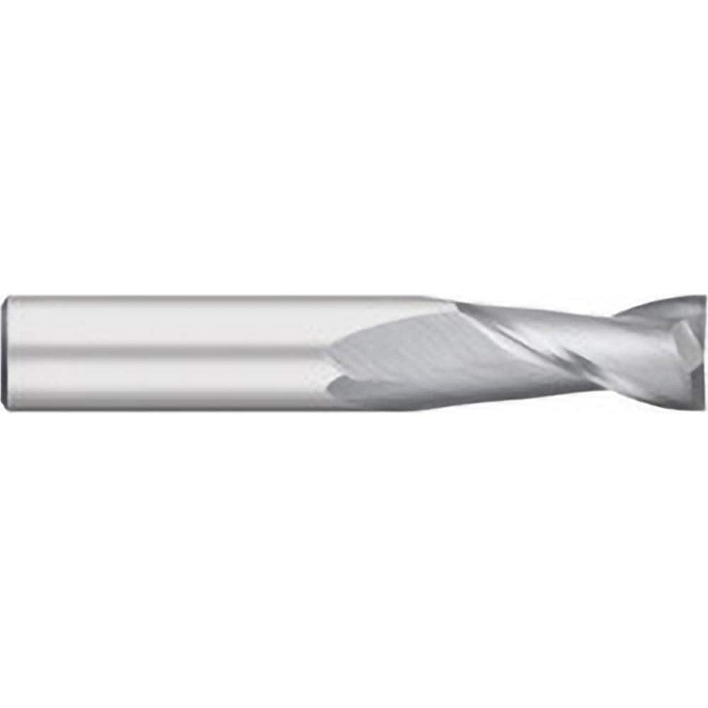 Titan USA - Square End Mills; Mill Diameter (Decimal Inch): 0.0938 ; Number of Flutes: 2 ; Length of Cut (Inch): 3/8 ; Length of Cut (Decimal Inch): 0.3750 ; Material: Solid Carbide ; Finish/Coating: Uncoated - Exact Industrial Supply