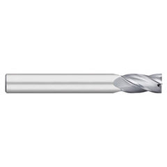 Titan USA - Square End Mills; Mill Diameter (Inch): 3/16 ; Mill Diameter (Decimal Inch): 0.1875 ; Number of Flutes: 4 ; Length of Cut (Inch): 3/4 ; Length of Cut (Decimal Inch): 0.7500 ; Material: Solid Carbide - Exact Industrial Supply