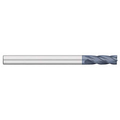 Titan USA - Square End Mills; Mill Diameter (Inch): 1/8 ; Mill Diameter (Decimal Inch): 0.1250 ; Number of Flutes: 4 ; Length of Cut (Inch): 1 ; Length of Cut (Decimal Inch): 1.0000 ; Material: Solid Carbide - Exact Industrial Supply