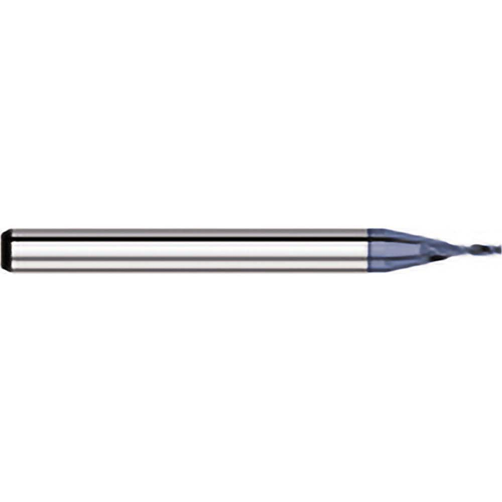 Titan USA - Square End Mills; Mill Diameter (Decimal Inch): 0.0690 ; Number of Flutes: 2 ; Length of Cut (Decimal Inch): 0.2070 ; Material: Solid Carbide ; Finish/Coating: AlTiN ; Shank Diameter (Inch): 1/8 - Exact Industrial Supply