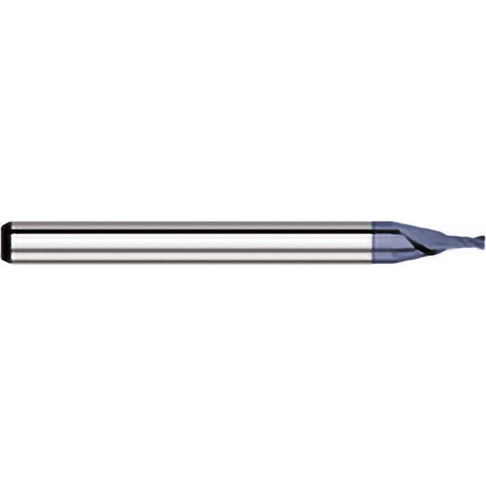 Titan USA - Square End Mills; Mill Diameter (mm): 0.80 ; Mill Diameter (Inch): 1/32 ; Mill Diameter (Decimal Inch): 0.0310 ; Number of Flutes: 2 ; Length of Cut (mm): 1.20 ; Length of Cut (Inch): 3/64 - Exact Industrial Supply