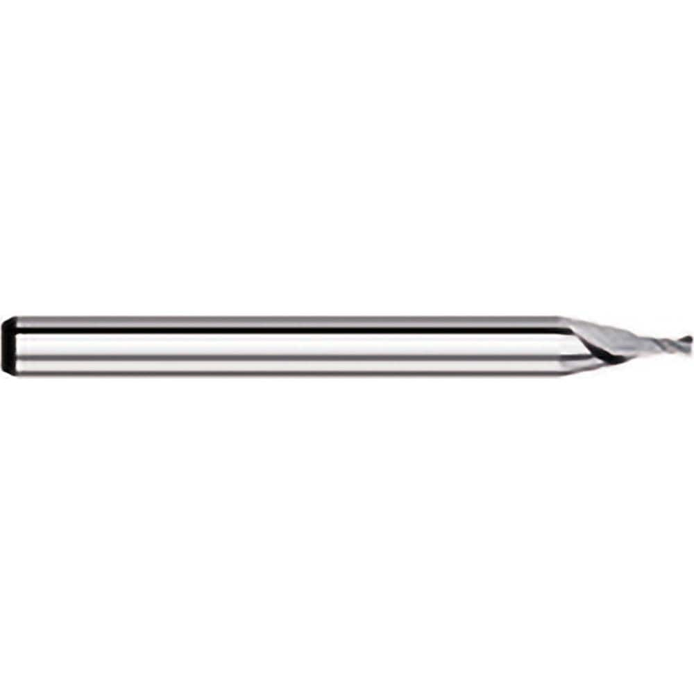 Titan USA - Square End Mills; Mill Diameter (mm): 1.20 ; Mill Diameter (Inch): 3/64 ; Mill Diameter (Decimal Inch): 0.0470 ; Number of Flutes: 2 ; Length of Cut (mm): 1.80 ; Length of Cut (Decimal Inch): 0.0710 - Exact Industrial Supply