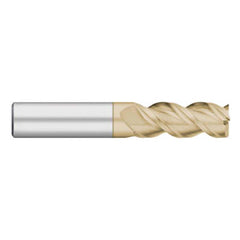 Titan USA - Square End Mills; Mill Diameter (Inch): 3/16 ; Mill Diameter (Decimal Inch): 0.1875 ; Number of Flutes: 3 ; Length of Cut (Inch): 5/8 ; Length of Cut (Decimal Inch): 0.6250 ; Material: Solid Carbide - Exact Industrial Supply