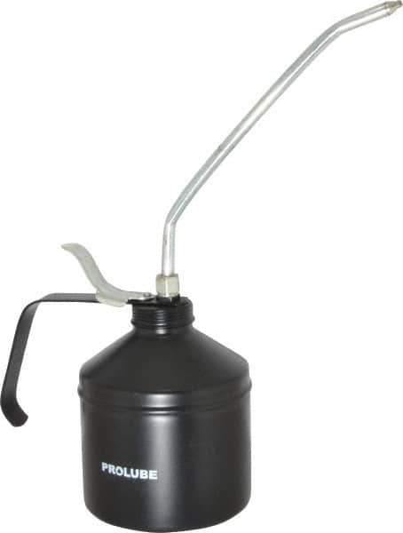 PRO-LUBE - 1,000 mL Capcity, 9" Long Rigid Spout, Lever-Type Oiler - Steel Pump, Steel Body, Powder Coated - All Tool & Supply