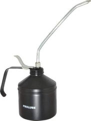 PRO-LUBE - 1,000 mL Capcity, 9" Long Rigid Spout, Lever-Type Oiler - Steel Pump, Steel Body, Powder Coated - All Tool & Supply