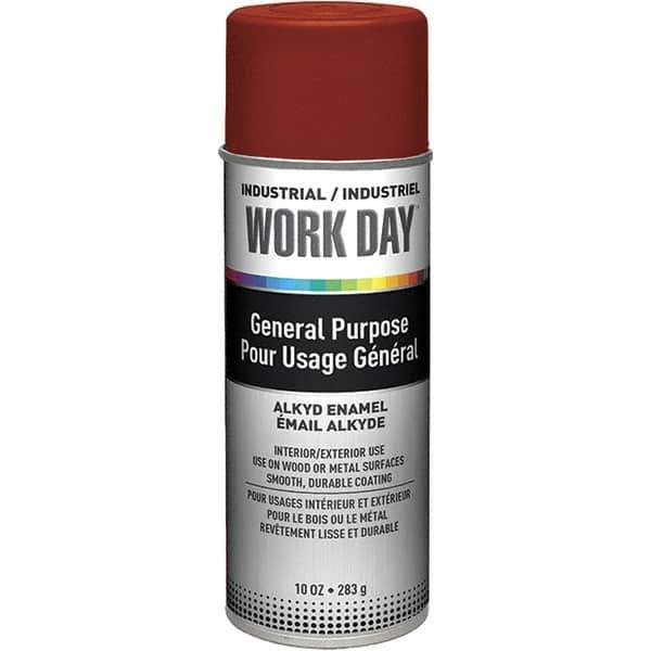 Krylon - 10 oz Red Enamel Spray Primer - 9 to 13 Sq Ft Coverage, Quick Drying - All Tool & Supply