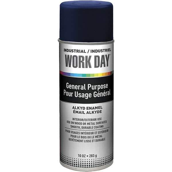 Krylon - Blue, Gloss, Enamel Spray Paint - 9 to 13 Sq Ft per Can, 10 oz Container, Use on Ceramics, Glass, Metal, Plaster, Wood - All Tool & Supply