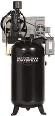 Campbell Hausfeld - 7.5 hp, 80 Gal Stationary Electric Vertical Air Compressor - Three Phase, 175 Max psi, 24.3 CFM, 208-230/460 Volt - All Tool & Supply