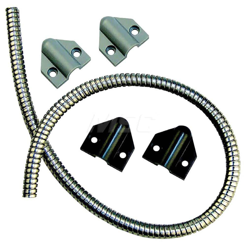 Electromagnet Lock Accessories; Type: Door Cord With Cap; For Use With: Exit Devices; Material: Stainless Steel; Material: Stainless Steel; For Use With: Exit Devices; Type: Door Cord With Cap; Accessory Type: Door Cord With Cap; Type: Door Cord With Cap