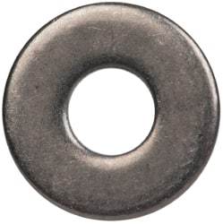 Made in USA - #4 Screw, Grade 300 Stainless Steel Standard Flat Washer - 1/8" ID x 0.312" OD, 0.025" Thick, Passivated Finish, Meets Military Specifications - All Tool & Supply