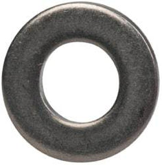 Made in USA - #6L Screw, Grade 300 Stainless Steel Standard Flat Washer - 0.156" ID x 0.312" OD, 0.027" Thick, Plain Finish, Meets Military Specifications - All Tool & Supply