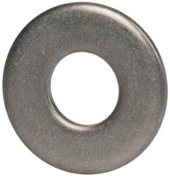 Made in USA - #10 Screw, Grade 300 Stainless Steel Standard Flat Washer - 0.219" ID x 0.438" OD, 0.065" Thick, Plain Finish, Meets Military Specifications - All Tool & Supply