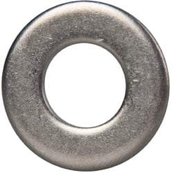 Made in USA - 5/16" Screw, Grade 300 Stainless Steel Standard Flat Washer - 0.343" ID x 0.687" OD, 0.051" Thick, Passivated Finish, Meets Military Specifications - All Tool & Supply